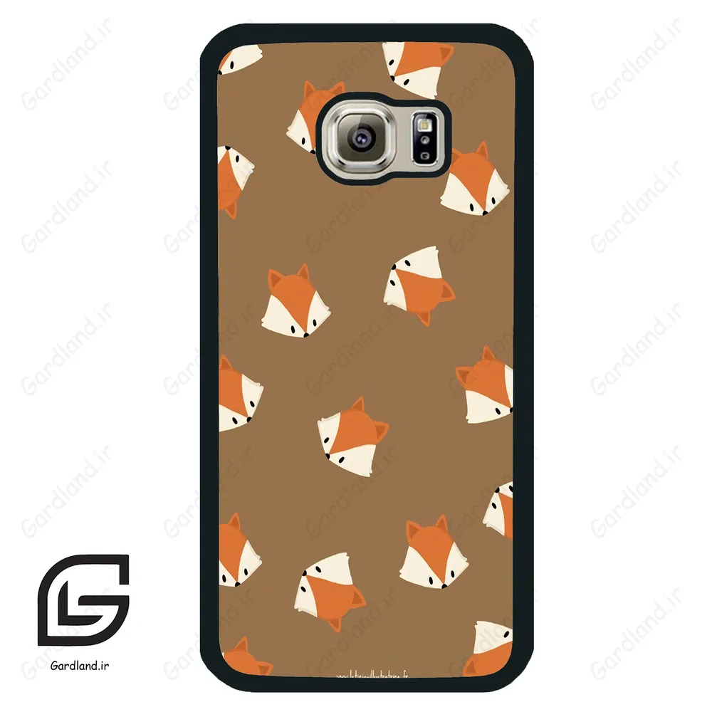 قاب گوشی سامسونگ اس 6 (Galaxy S6 ) طرح روباه کد 2306