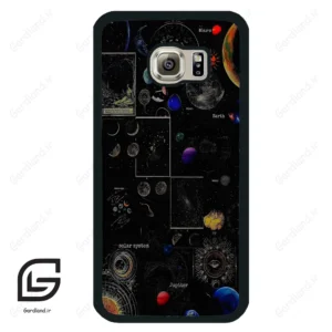 قاب گوشی سامسونگ اس 6 (Galaxy S6 ) طرح فضانورد کد 2308