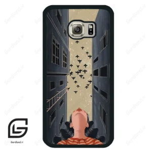 قاب گوشی سامسونگ اس 6 (Galaxy S6 ) طرح دختر کد 2311