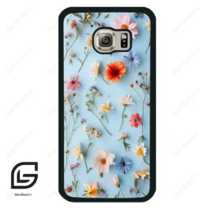 قاب گوشی سامسونگ اس 6 (Galaxy S6 ) طرح گل کد 2319