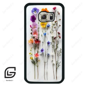 قاب گوشی سامسونگ اس 6 (Galaxy S6 ) طرح گل کد 2321
