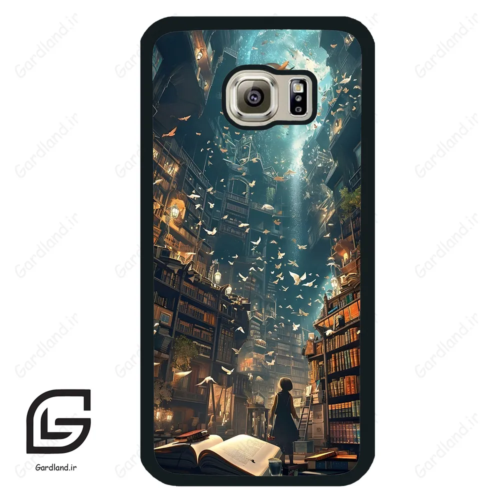 قاب گوشی سامسونگ اس 6 (Galaxy S6 ) طرح کتاب کد 2323