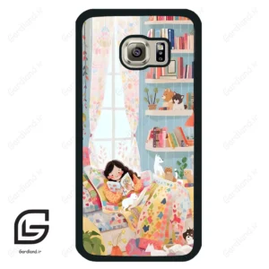 قاب گوشی سامسونگ اس 6 (Galaxy S6 ) طرح دخترانه کد 2325