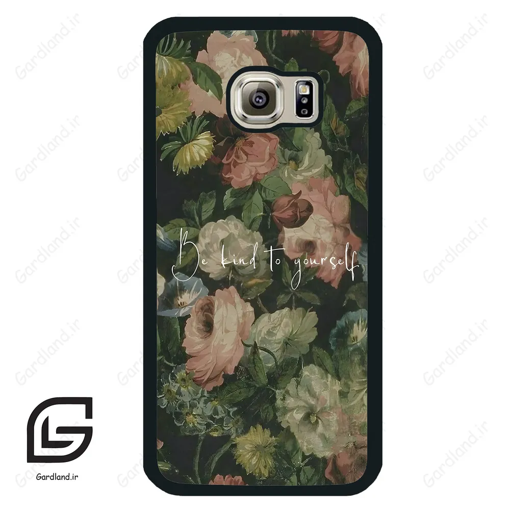 قاب گوشی سامسونگ اس 6 (Galaxy S6 ) طرح گل کد 2326