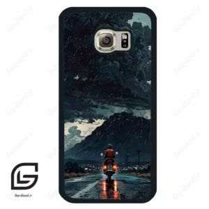 قاب گوشی سامسونگ اس 6 (Galaxy S6 ) طرح موتورسوار کد 2342