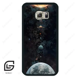 قاب گوشی سامسونگ اس 6 (Galaxy S6 ) طرح کهکشان کد 2350