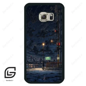 قاب گوشی سامسونگ اس 6 (Galaxy S6 ) طرح شب کد 2354