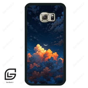 قاب گوشی سامسونگ اس 6 (Galaxy S6 ) طرح ابر کد 2358