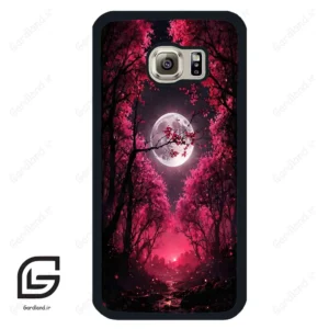 قاب گوشی سامسونگ اس 6 (Galaxy S6 ) طرح ماه کد 2361