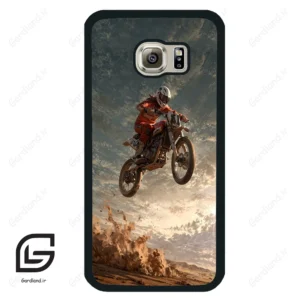 قاب گوشی سامسونگ اس 6 (Galaxy S6 ) طرح موتورسوار کد 2369