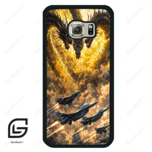 قاب گوشی سامسونگ اس 6 (Galaxy S6 ) طرح گودزیلا کد 2377