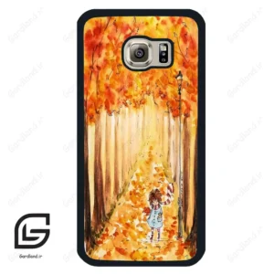 قاب گوشی سامسونگ اس 6 (Galaxy S6 ) طرح پاییزی کد 2386