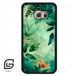 قاب گوشی سامسونگ اس 6 (Galaxy S6 ) طرح گل کد 2387