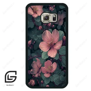 قاب گوشی سامسونگ اس 6 (Galaxy S6 ) طرح گل کد 2390