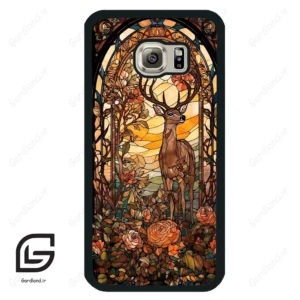 قاب گوشی سامسونگ اس 6 (Galaxy S6 ) طرح گوزن کد 2391