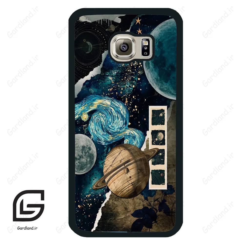 قاب گوشی سامسونگ اس 6 (Galaxy S6 ) طرح کهکشان کد 2401