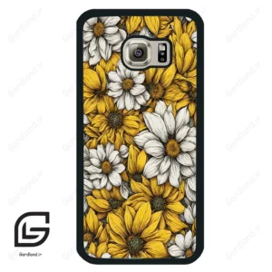 قاب گوشی سامسونگ اس 6 (Galaxy S6 ) طرح گل کد 2402