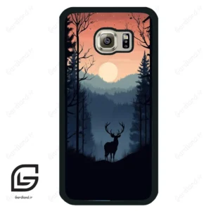 قاب گوشی سامسونگ اس 6 (Galaxy S6 ) طرح گوزن کد 2406