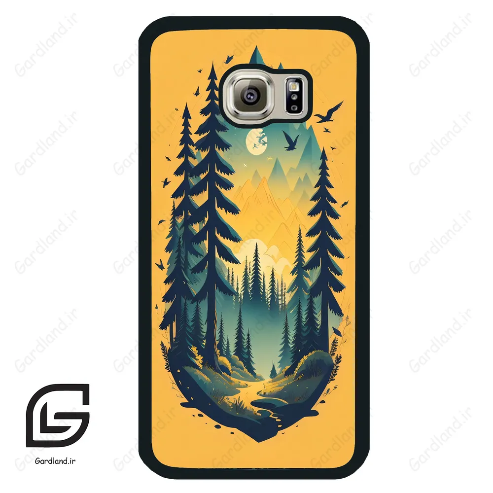 قاب گوشی سامسونگ اس 6 (Galaxy S6 ) طرح طبیعت کد 2417