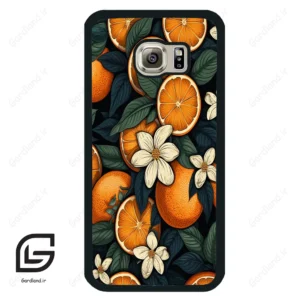 قاب گوشی سامسونگ اس 6 (Galaxy S6 ) طرح پرتقالی کد 2423