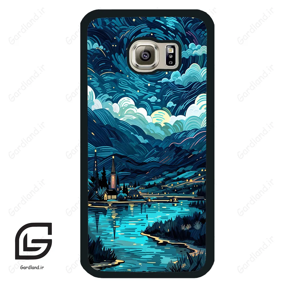 قاب گوشی سامسونگ اس 6 (Galaxy S6 ) طرح شب کد 2425