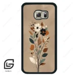 قاب گوشی سامسونگ اس 6 (Galaxy S6 ) طرح گل کد 2436