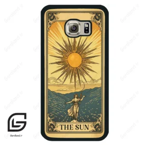 قاب گوشی سامسونگ اس 6 (Galaxy S6 ) طرح خورشید کد 2439
