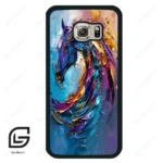 قاب گوشی سامسونگ اس 6 (Galaxy S6 ) طرح اسب کد 2441