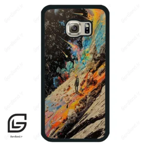 قاب گوشی سامسونگ اس 6 (Galaxy S6 ) طرح فضانورد کد 2450
