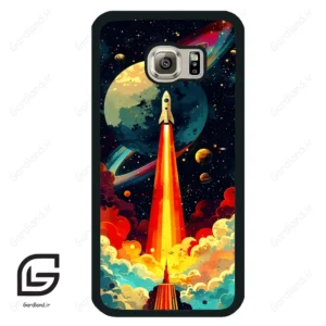 قاب گوشی سامسونگ اس 6 (Galaxy S6 ) طرح موشک کد 2463