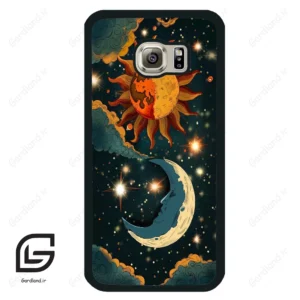 قاب گوشی سامسونگ اس 6 (Galaxy S6 ) طرح ماه کد 2474