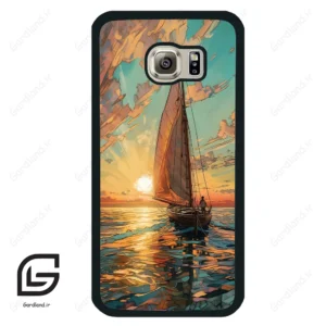 قاب گوشی سامسونگ اس 6 (Galaxy S6 ) طرح قایق کد 2485