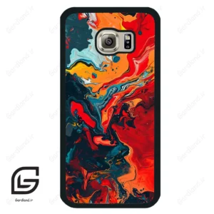 قاب گوشی سامسونگ اس 6 (Galaxy S6 ) طرح ابرنگی کد 2490