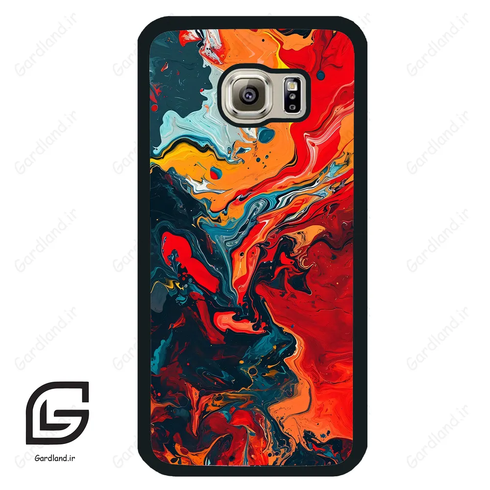 قاب گوشی سامسونگ اس 6 (Galaxy S6 ) طرح ابرنگی کد 2490