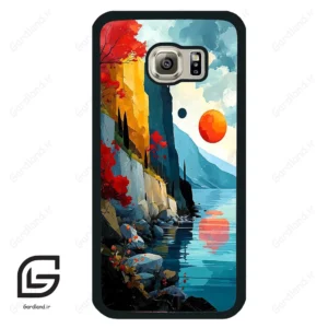 قاب گوشی سامسونگ اس 6 (Galaxy S6 ) طرح طبیعت کد 2494