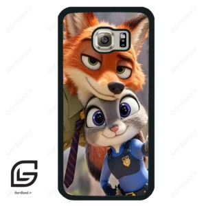 قاب گوشی سامسونگ اس 6 (Galaxy S6 ) طرح زوتوپیا کد 2496