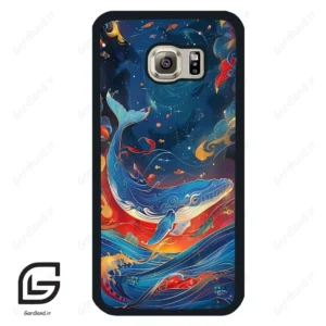 قاب گوشی سامسونگ اس 6 (Galaxy S6 ) طرح نقاشی کد 2504