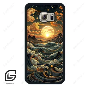 قاب گوشی سامسونگ اس 6 (Galaxy S6 ) طرح غروب کد 2505