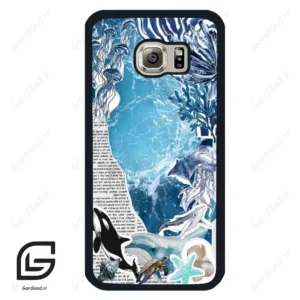 قاب گوشی سامسونگ اس 6 (Galaxy S6 ) طرح دریا کد 2516
