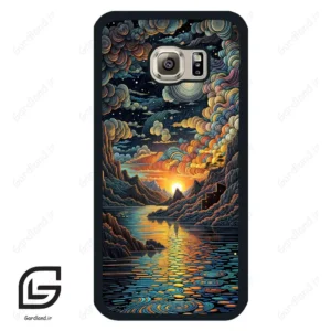 قاب گوشی سامسونگ اس 6 (Galaxy S6 ) طرح نقاشی کد 2519