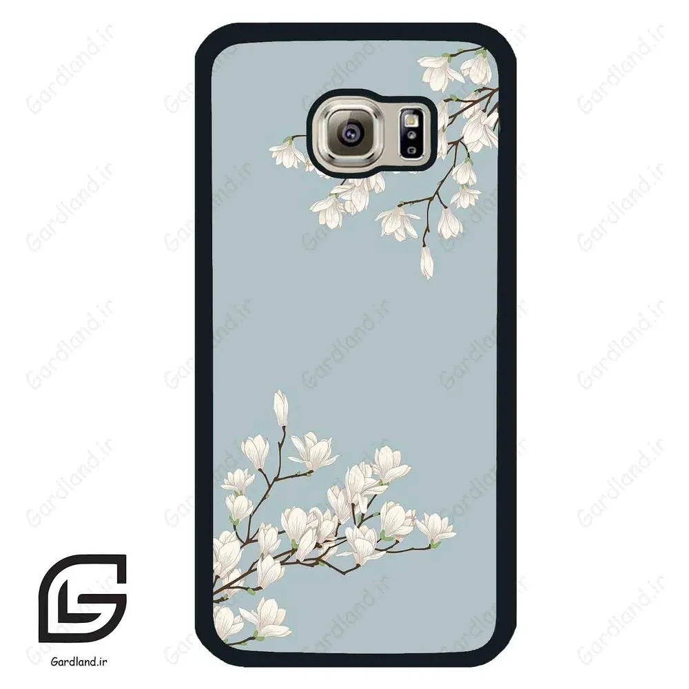قاب گوشی سامسونگ اس 6 (Galaxy S6 ) طرح شکوفه کد 2523