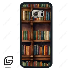 قاب گوشی سامسونگ اس 6 (Galaxy S6 ) طرح کتابخانه کد 2527
