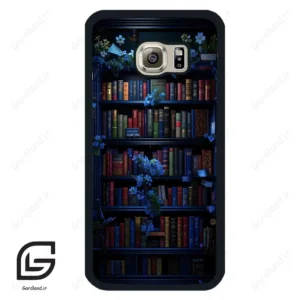 قاب گوشی سامسونگ اس 6 (Galaxy S6 ) طرح کتابخانه کد 2528