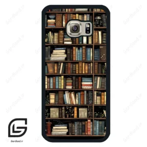 قاب گوشی سامسونگ اس 6 (Galaxy S6 ) طرح کتابخانه کد 2533