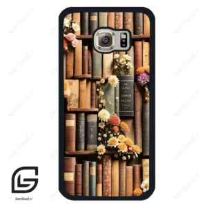 قاب گوشی سامسونگ اس 6 (Galaxy S6 ) طرح کتابخانه کد 2534