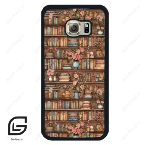قاب گوشی سامسونگ اس 6 (Galaxy S6 ) طرح کتابخانه کد 2535
