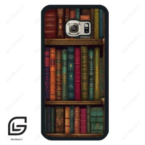 قاب گوشی سامسونگ اس 6 (Galaxy S6 ) طرح کتابخانه کد 2538