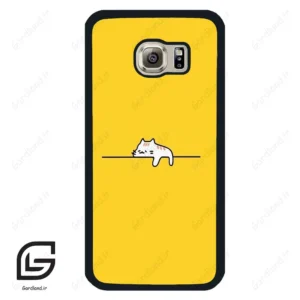 قاب گوشی سامسونگ اس 6 (Galaxy S6 ) طرح گربه کد 2550