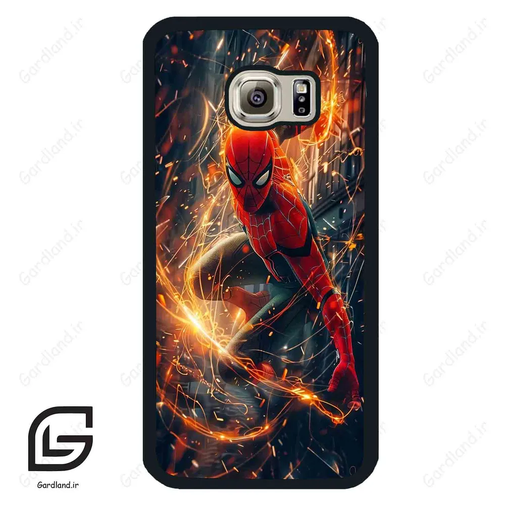 قاب گوشی سامسونگ اس 6 (Galaxy S6 ) طرح مردعنکبوتی کد 2558