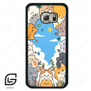 قاب گوشی سامسونگ اس 6 (Galaxy S6 ) طرح کودکانه کد 2591